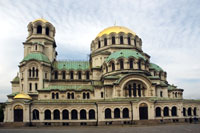 St. Alexander Nevsky Cathedral in Sofia, Bulgaria