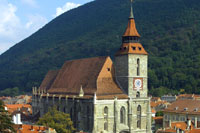 The Black Church in Brasov, Romania