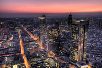 Frankfurt's Westend From Above