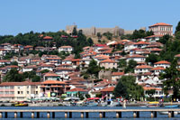 Seaside City by Lake Ohrid, Macedonia