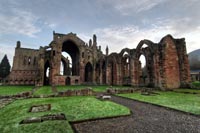 Melrose Abbey Ruins and Grounds