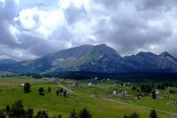 Mount Durmitor in Montenegro