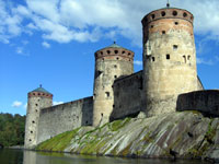 Olavinlinna Castle, a Medieval Castle in Finland