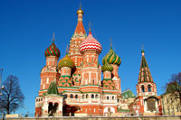 St. Basil's Cathedral, Moscow, Russia