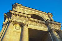 Triumphal Arch in Chisinau, Moldova