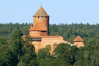 Turaida Castle in Sigulda, Latvia