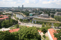 Vilnius, Capital of Lithuania, View from the Gediminas Tower